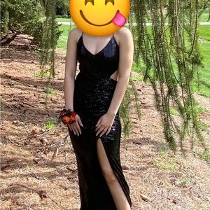 Elegant Black Prom Dress